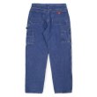 画像2: 00's Dickies ダブルニー デニムペインターパンツ "W36 L32" (2)