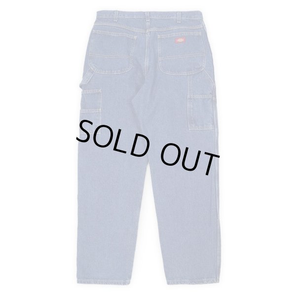 画像2: 00's Dickies ダブルニー デニムペインターパンツ "W36 L32" (2)