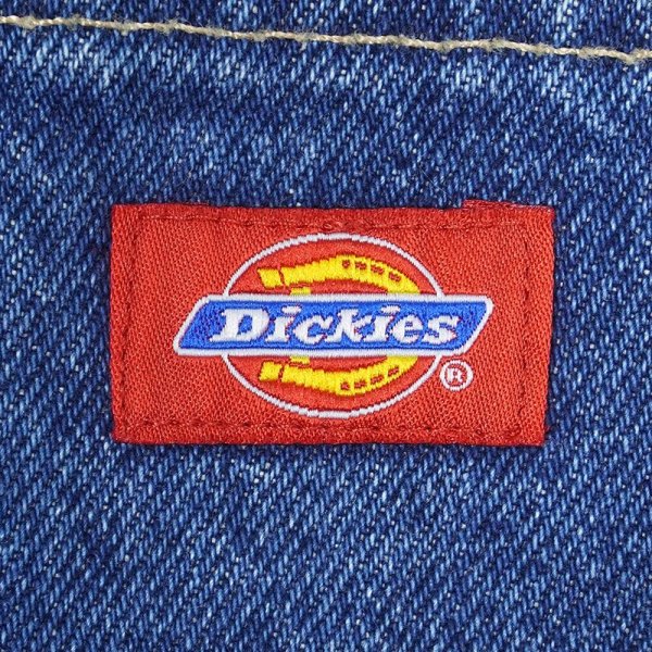 画像3: 00's Dickies ダブルニー デニムペインターパンツ "W36 L32" (3)