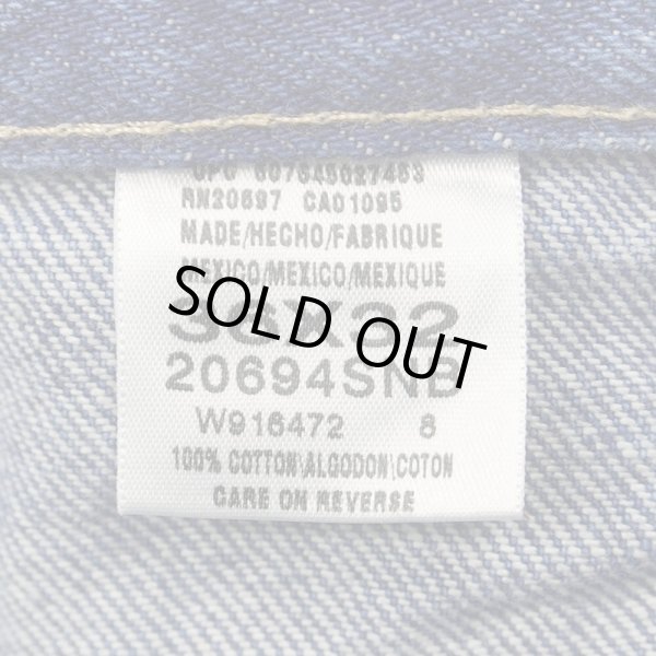 画像4: 00's Dickies ダブルニー デニムペインターパンツ "W36 L32" (4)