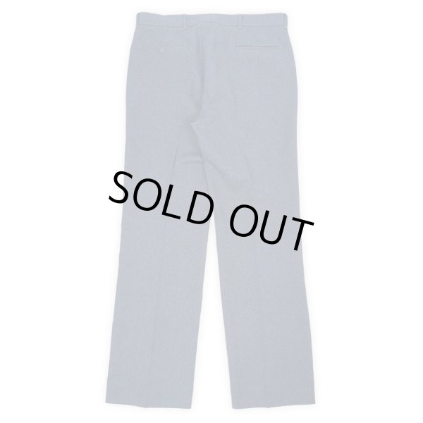 画像2: 80-90's Levi's アクションスラックス "MADE IN USA / HEATHER BLUE / W34 L32相当" (2)