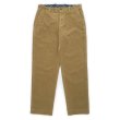 画像1: 00's Brooks Brothers ノータック 太畝コーデュロイトラウザー "CLARK FIT / W32 L30" (1)