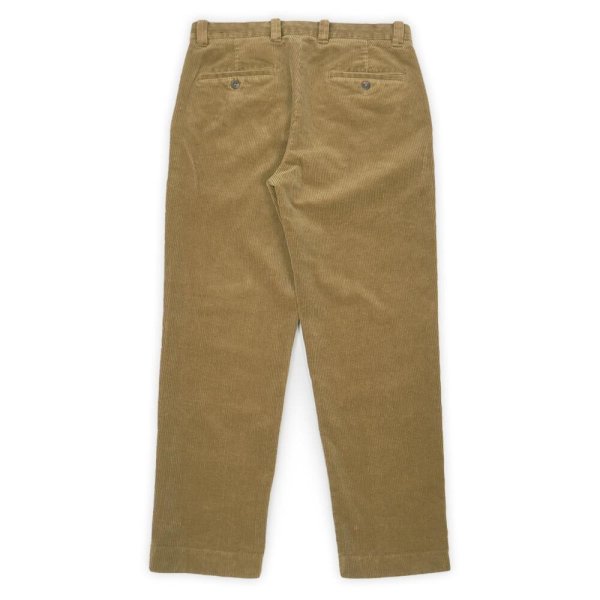 画像2: 00's Brooks Brothers ノータック 太畝コーデュロイトラウザー "CLARK FIT / W32 L30" (2)