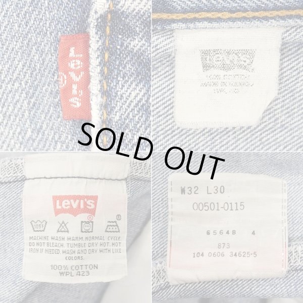 画像3: 00's Levi's 501 デニムパンツ "W32 L30" (3)
