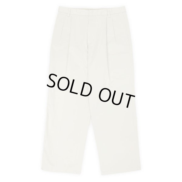画像1: 00's DOCKERS 2タックチノトラウザー "W34 L29 / Light Beige" (1)