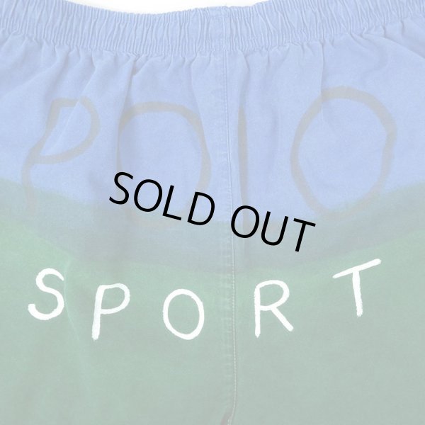 画像4: 90's POLO SPORT コットンイージーショーツ (4)