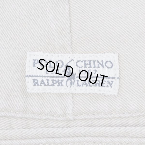 画像3: 90's Polo Ralph Lauren 2タック チノショーツ "TYLER SHORT / BEIGH" (3)