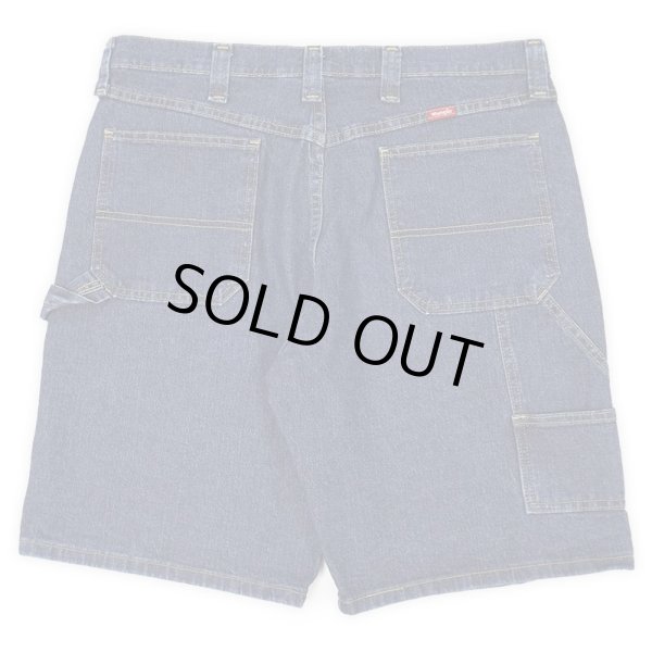 画像2: 00's Wrangler デニムペインターショーツ (2)