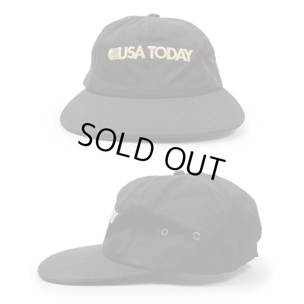 画像2: 90's USA TODAY 6パネル キャップ “MADE IN USA / DEADSTOCK” (2)
