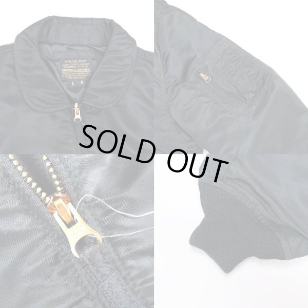 画像4: GIBSON & BARNES type FSL-36/P フライトジャケット "DEADSTOCK" (4)