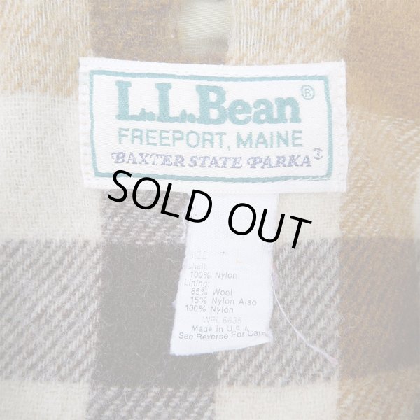画像3: 80's L.L.Bean BAXTER STATE PARKA "MADE IN USA" (3)