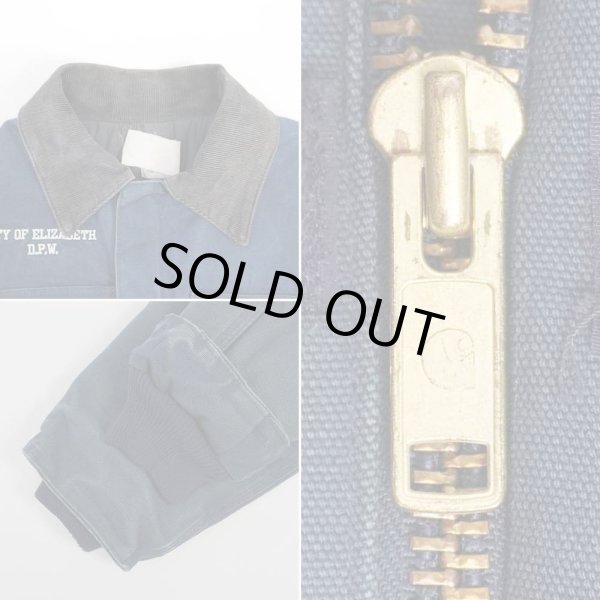 画像4: 80-90's Carhartt トラディショナルコート "企業ロゴ刺繍" (4)