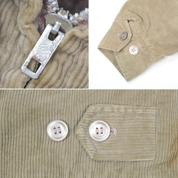 画像3: 80's WIND BREAKER キルティングライナー コーデュロイブルゾン (3)