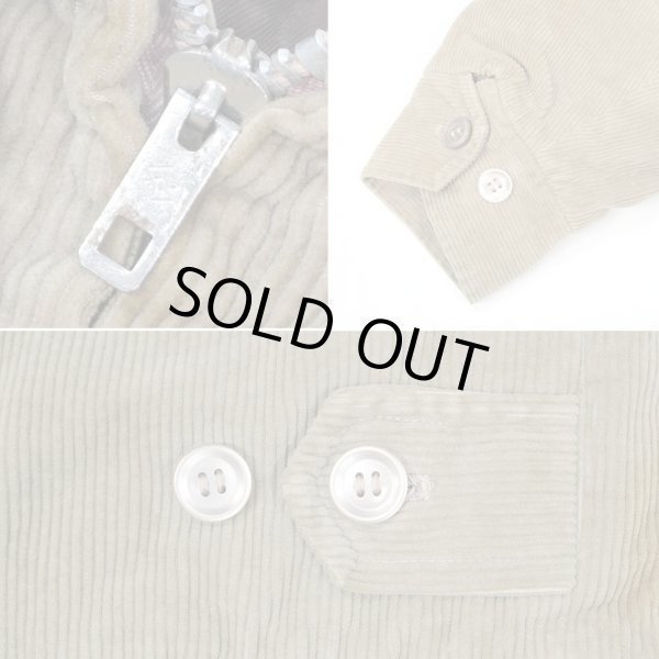 画像3: 80's WIND BREAKER キルティングライナー コーデュロイブルゾン (3)