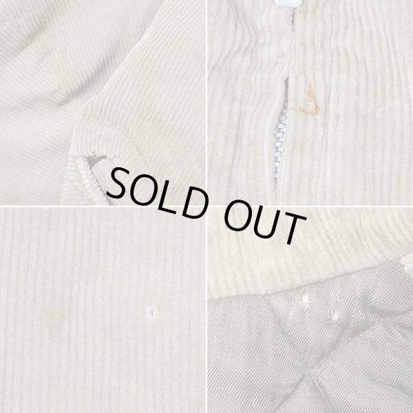 画像4: 80's WIND BREAKER キルティングライナー コーデュロイブルゾン (4)