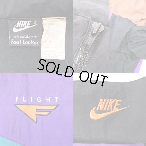 画像3: 90's NIKE × FOOT LOCKER ナイロンジャケット (3)