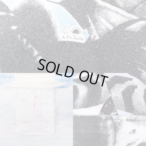 画像3: 90's unknown オールオーバープリントTシャツ (3)