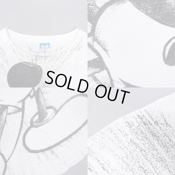 画像4: 90's Mickey Mouse オールオーバープリントTシャツ "MADE IN USA" (4)