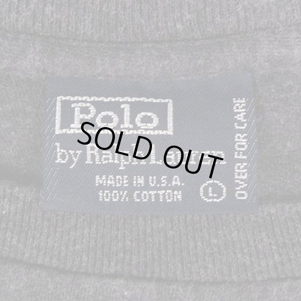 90's Polo Ralph Lauren L/S ポケットTシャツ 