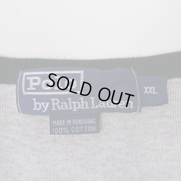 画像2: 90's Polo Ralph Lauren トリムTシャツ (2)