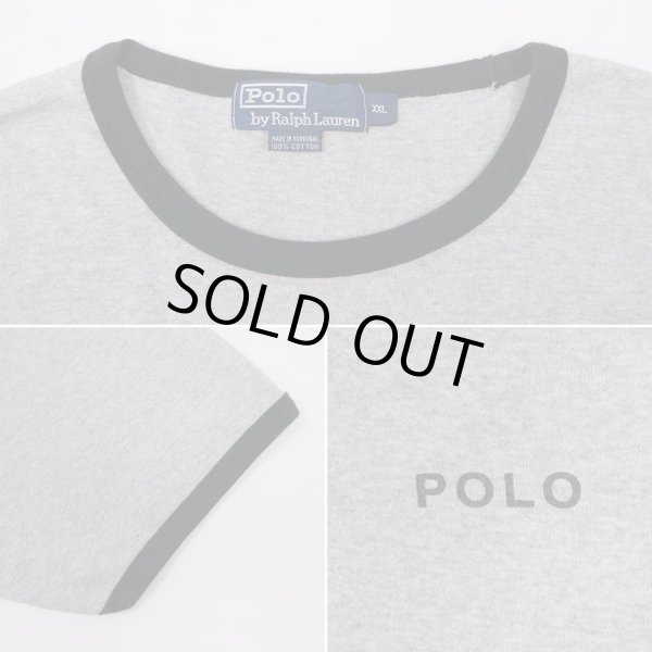 画像3: 90's Polo Ralph Lauren トリムTシャツ (3)