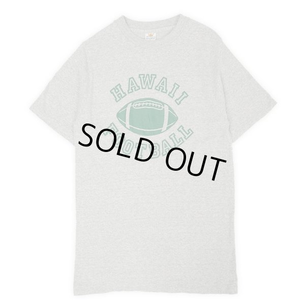 画像1: 80's MacGregor “HAWAII FOOTBALL” カレッジプリントTシャツ (1)