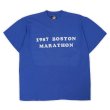 画像1: Late 80's BOSTON MARATHON プリントTシャツ "MADE IN USA" (1)