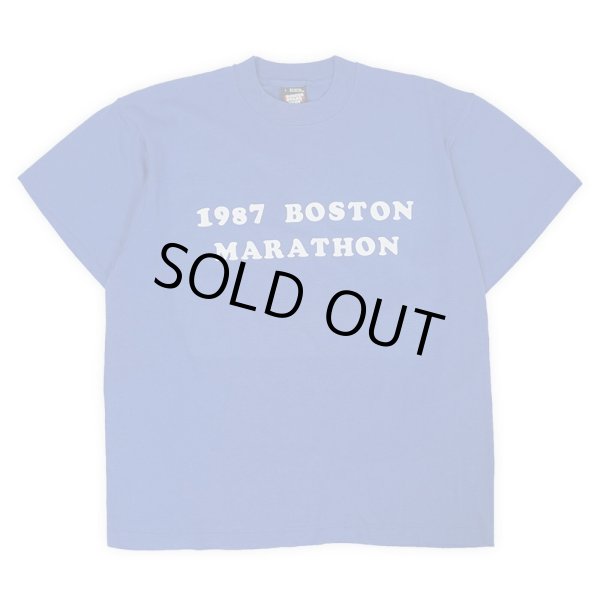 画像1: Late 80's BOSTON MARATHON プリントTシャツ "MADE IN USA" (1)