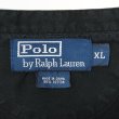 画像2: 00's Polo Ralph Lauren ヘンリーネックカットソー "BLACK" (2)