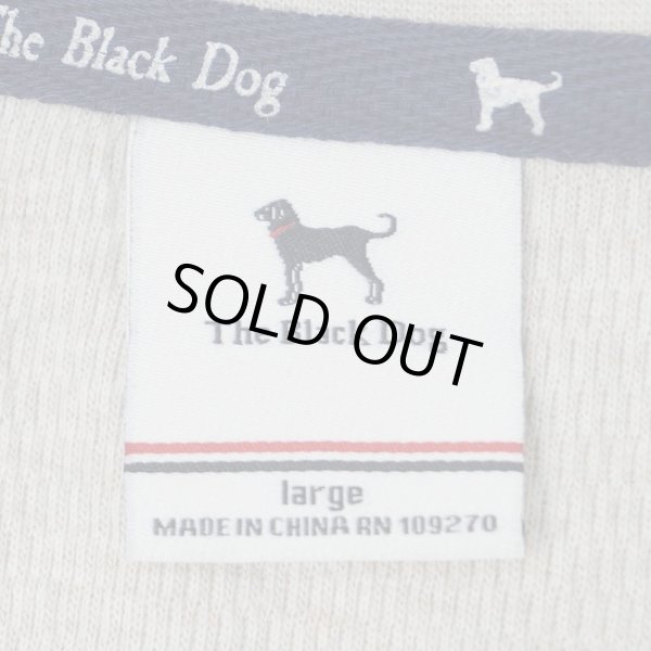 画像2: 00's The Black Dog ヘンリーネック サーマルカットソー (2)