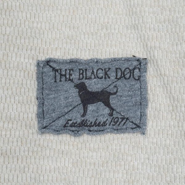 画像4: 00's The Black Dog ヘンリーネック サーマルカットソー (4)