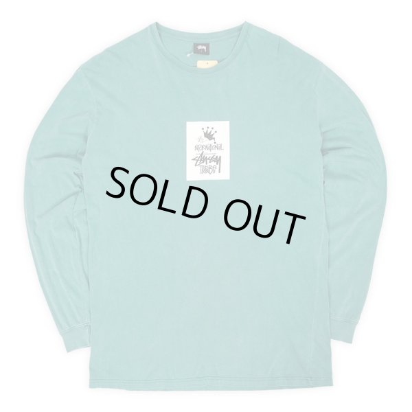 画像1: 00's STUSSY L/S プリントTシャツ (1)