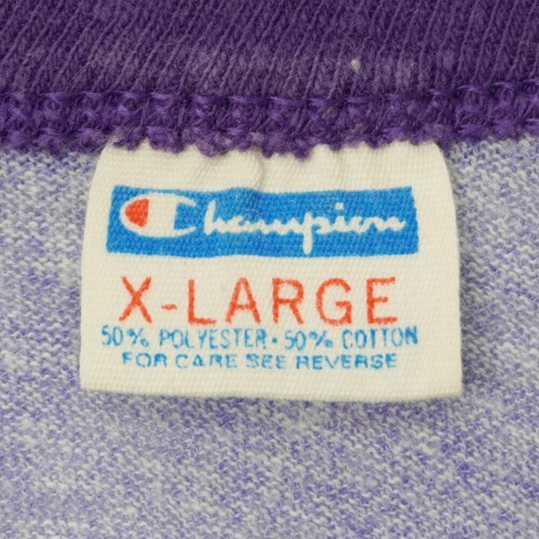 画像2: 70's Champion リンガーTシャツ "MADE IN USA" (2)