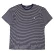 画像1: 90's Polo Ralph Lauren ボーダーTシャツ "NAVY × WHITE" (1)