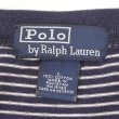 画像2: 90's Polo Ralph Lauren ボーダーTシャツ "NAVY × WHITE" (2)