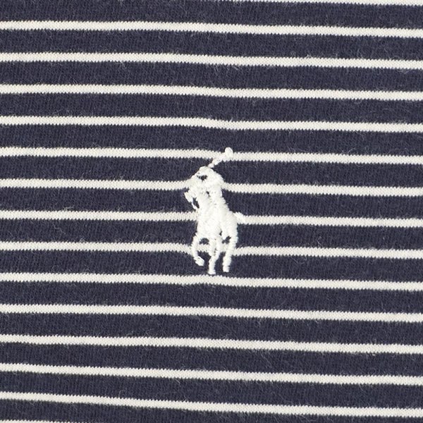 画像3: 90's Polo Ralph Lauren ボーダーTシャツ "NAVY × WHITE" (3)