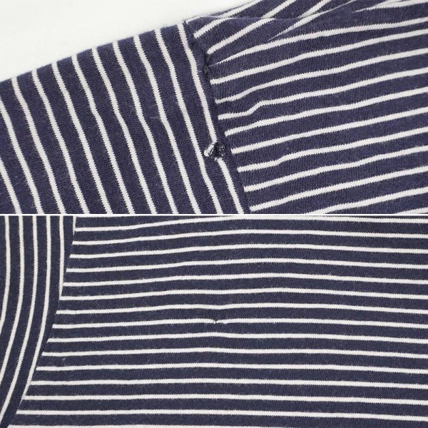 画像4: 90's Polo Ralph Lauren ボーダーTシャツ "NAVY × WHITE" (4)