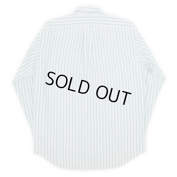 画像2: 90's Ralph Lauren マルチストライプ柄 ボタンダウンシャツ “THE BIG OXFORD” (2)