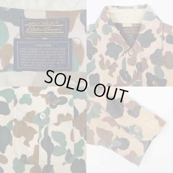 画像3: Early 80's Eddie Bauer シャモアクロス ワークシャツ (3)