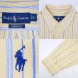 画像3: 90's Polo Ralph Lauren マルチストライプ柄 ボタンダウンシャツ (3)