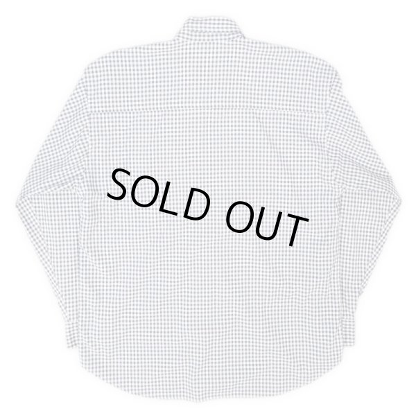 画像2: 90's POLO JEANS ギンガムチェック柄 ボタンダウンシャツ (2)