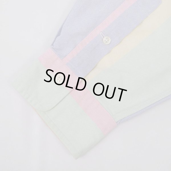 画像5: 90's Polo Ralph Lauren マルチストライプ柄 ボタンダウンシャツ (5)