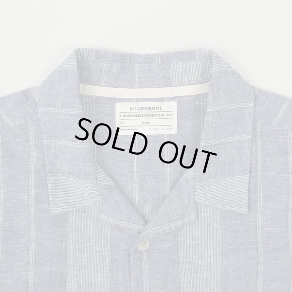 画像4: 00's REI S/S オープンカラーシャツ "DEADSTOCK / HEMP×COTTON" (4)