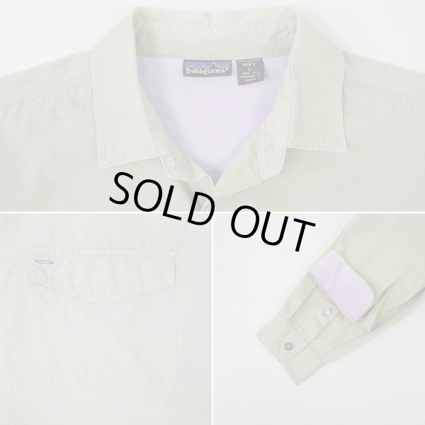 画像3: 80-90's Patagonia L/S ワークシャツ "Rマークタグ" (3)