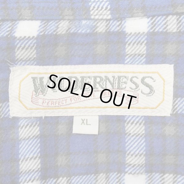 画像2: 90's WILDERNESS プリントネルシャツ "DEADSTOCK" (2)