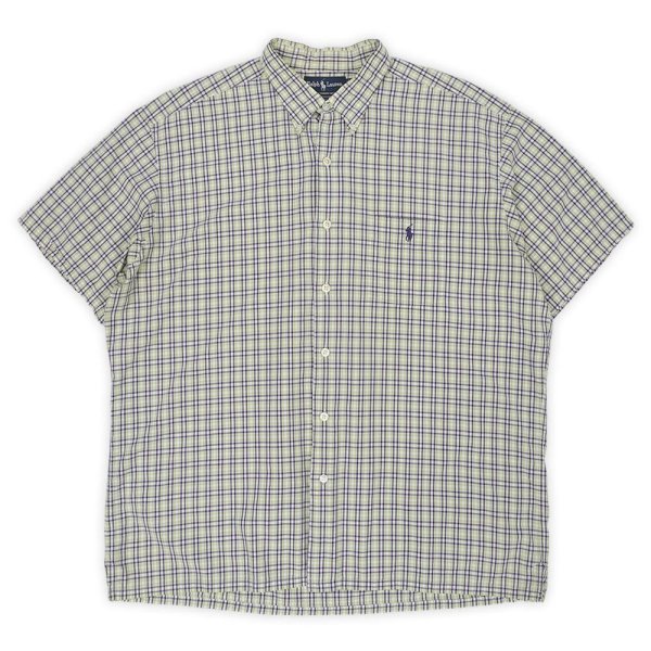 画像1: 90's Polo Ralph Lauren S/S ボタンダウンシャツ "GREGGOR" (1)