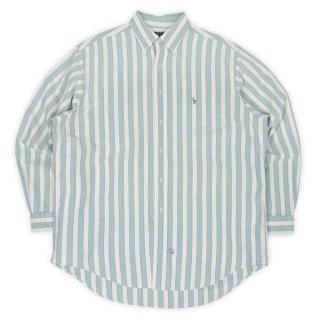 90's Polo Ralph Lauren オンブレチェック柄 オープンカラー