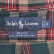 画像2: 90's Polo Ralph Lauren ボタンダウンシャツ "BLAIRE / COTTON×WOOL" (2)
