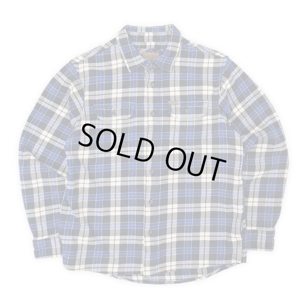 画像1: 00's ORVIS ヘビーネルシャツ "Dark Navy Plaid" (1)