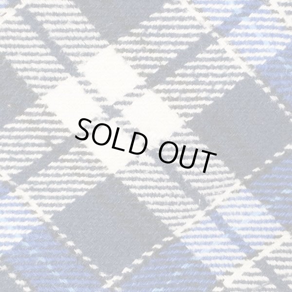 画像4: 00's ORVIS ヘビーネルシャツ "Dark Navy Plaid" (4)